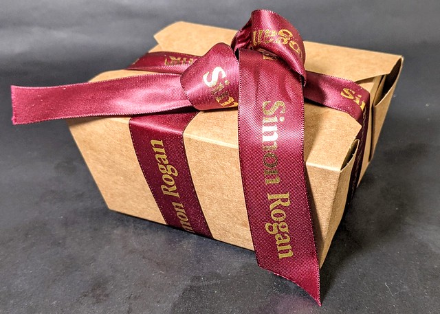 Gift wrapped Christmas Pudding from Michelin Star Chef Simon Rogan