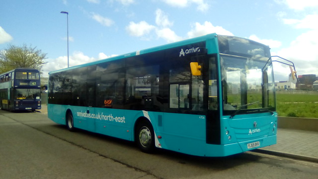 Arriva Durham/Darlington Temsa Avenue YJ59 BHX seen here at the Middlesbrough Bus Running Day