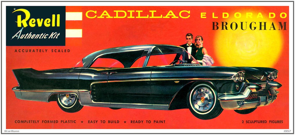 Revell - Cadillac Eldorado Brougham | 1957 CADILLAC ELDORADO… | Flickr