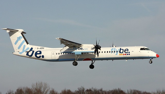 Flybe,G-JEDU,MSN 4089, De Havilland Canada DHC-8 402, 23.02.2014,HAM-EDDH, Hamburg