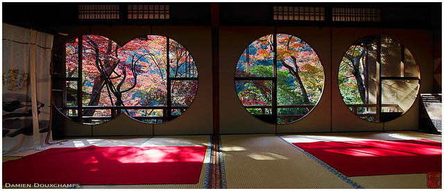 Yusa-tei, a kimono designer's workshop in the outskirts of Kyoto, Japan