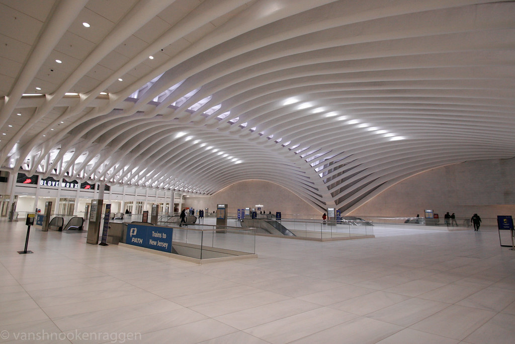 PATH station at WTC Oculus