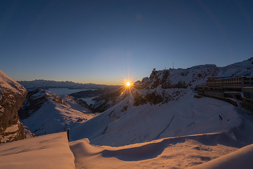 pilatus sun z7 nikon sunset alps mountains winter switzerland nikonz7 swissmountains snow kriens kantonnidwalden schweiz