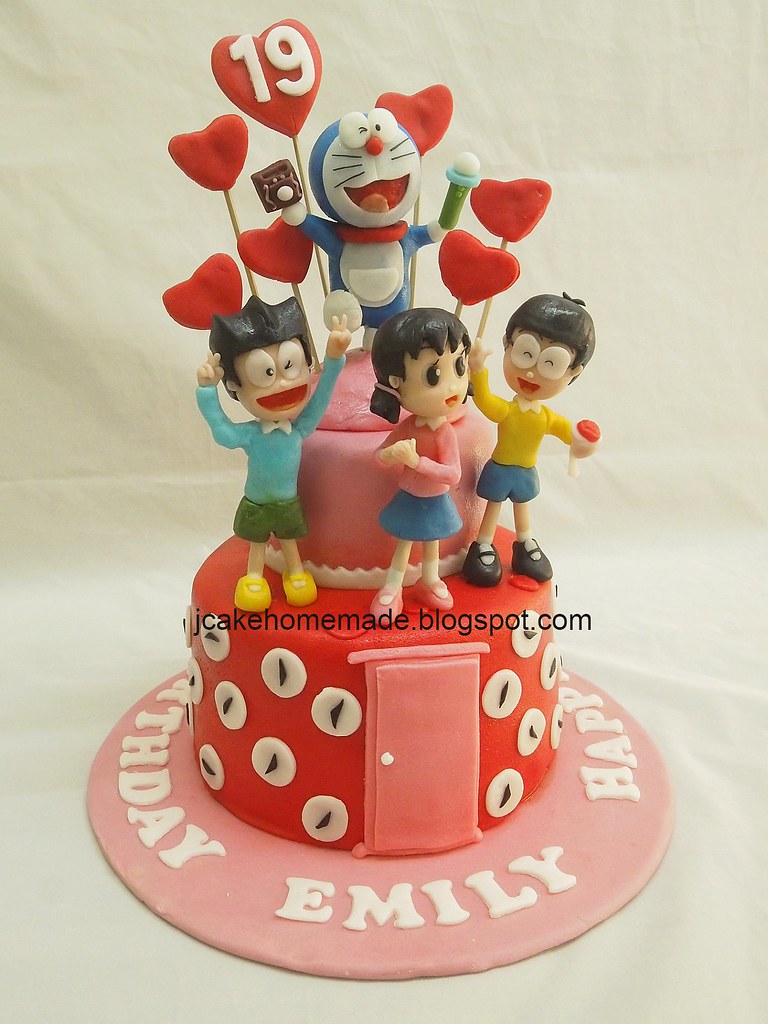 Nobita Doraemon birthday cake 哆啦A梦 蛋糕