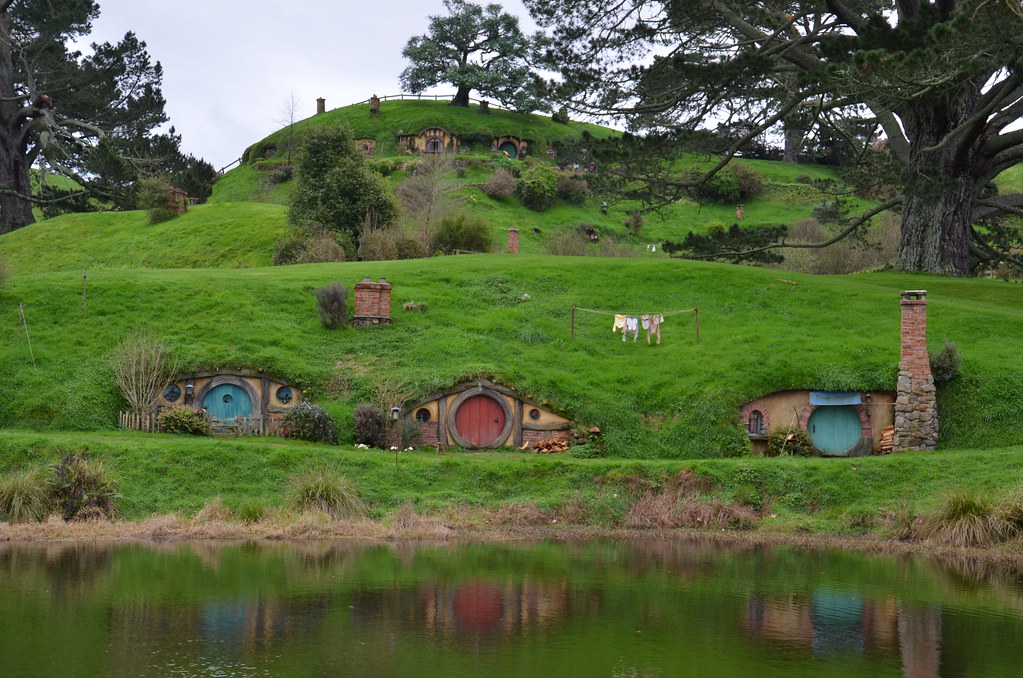 Bag End, Bilbo Baggins House, Hobbiton Movie Set, Matamata… | Flickr