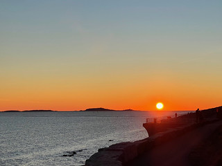 First Sunrise of 2021, Deer Island
