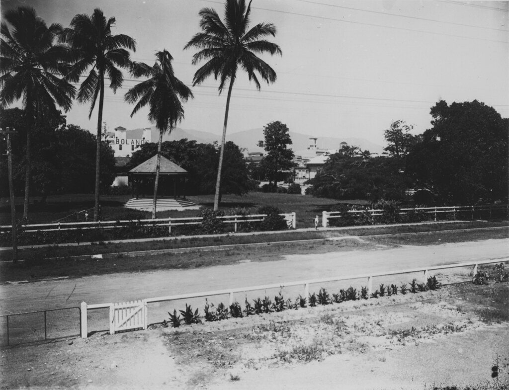 View of Anzac Park in Cairns ca 1930