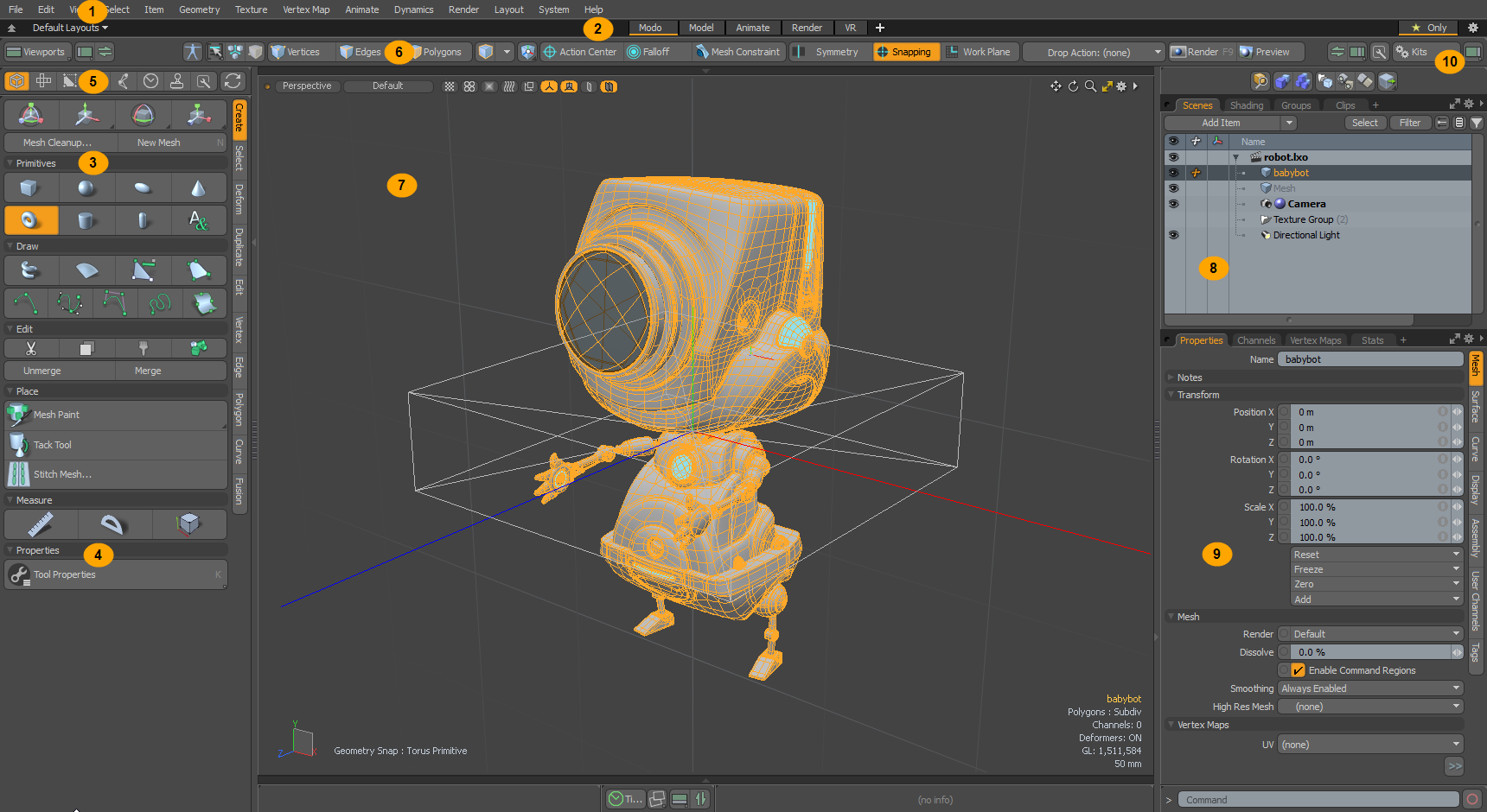 Working with The Foundry Modo 14.2v2 full