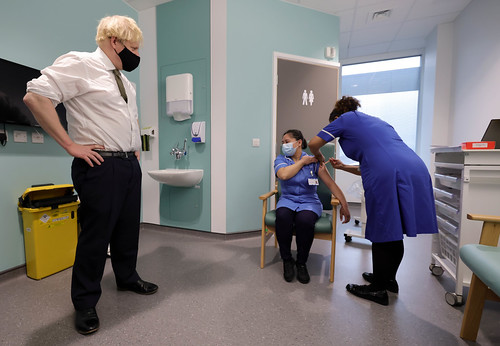 Boris Johnson visits Chase Farm Hospital during Covid-19 | by UK Prime Minister