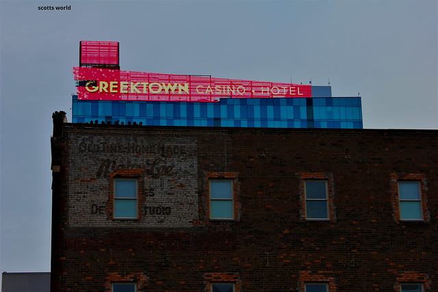 Ghost sign in Greektown