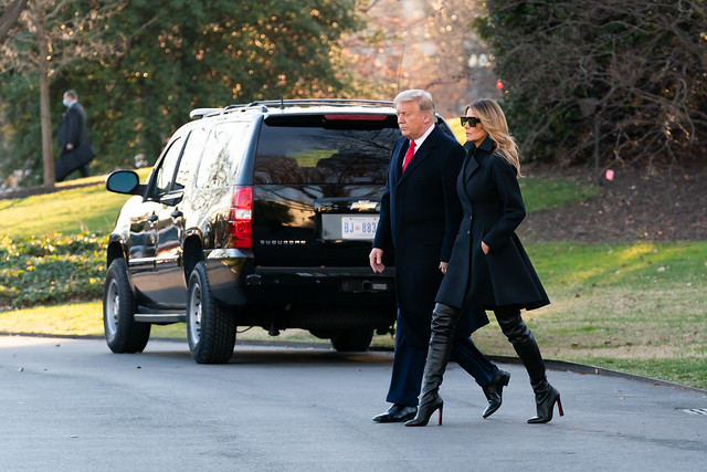 President Trump and the First Lady Depart for Florida