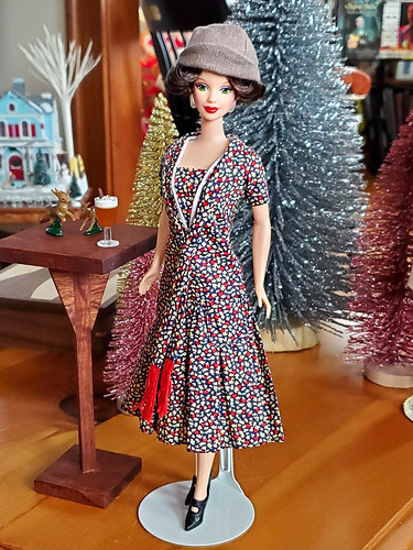 This dress just has me in awe - so many details and so beautifully made. And the darling hat!
