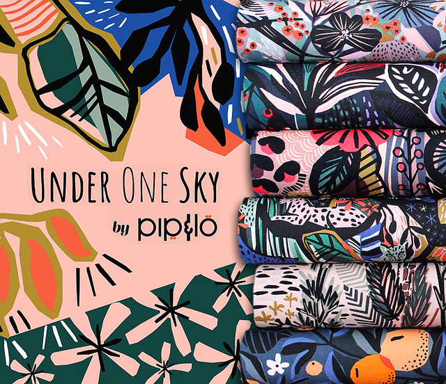Cloud9 Fabrics Under One Sky Collection by Pip & Lo
