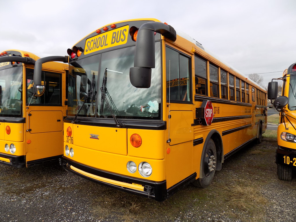 Cocke County Schools 47 09 2 Bus Lot Newport TN Flickr