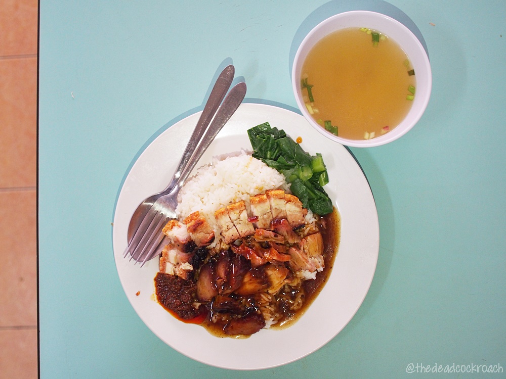 singapore,food review,food,review,hong lim,hong lim food centre,hong lim market & food centre,the legend roasted meat rice and noodle,char siew,roasted pork,roasted meat,小龙传奇,bruce lee,李小龍,