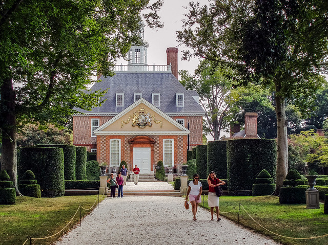 Governor's Palace in Colonial Williamsburg, Virginia