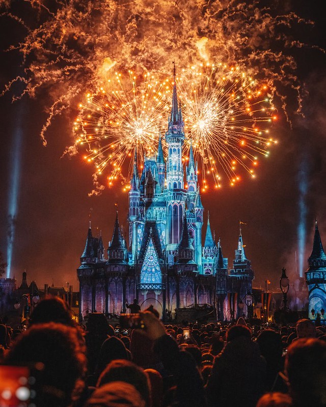 Disney Fireworks - A Magical Place
