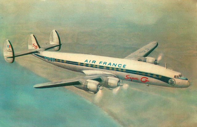 Air France -Lockheed Super G Contellation