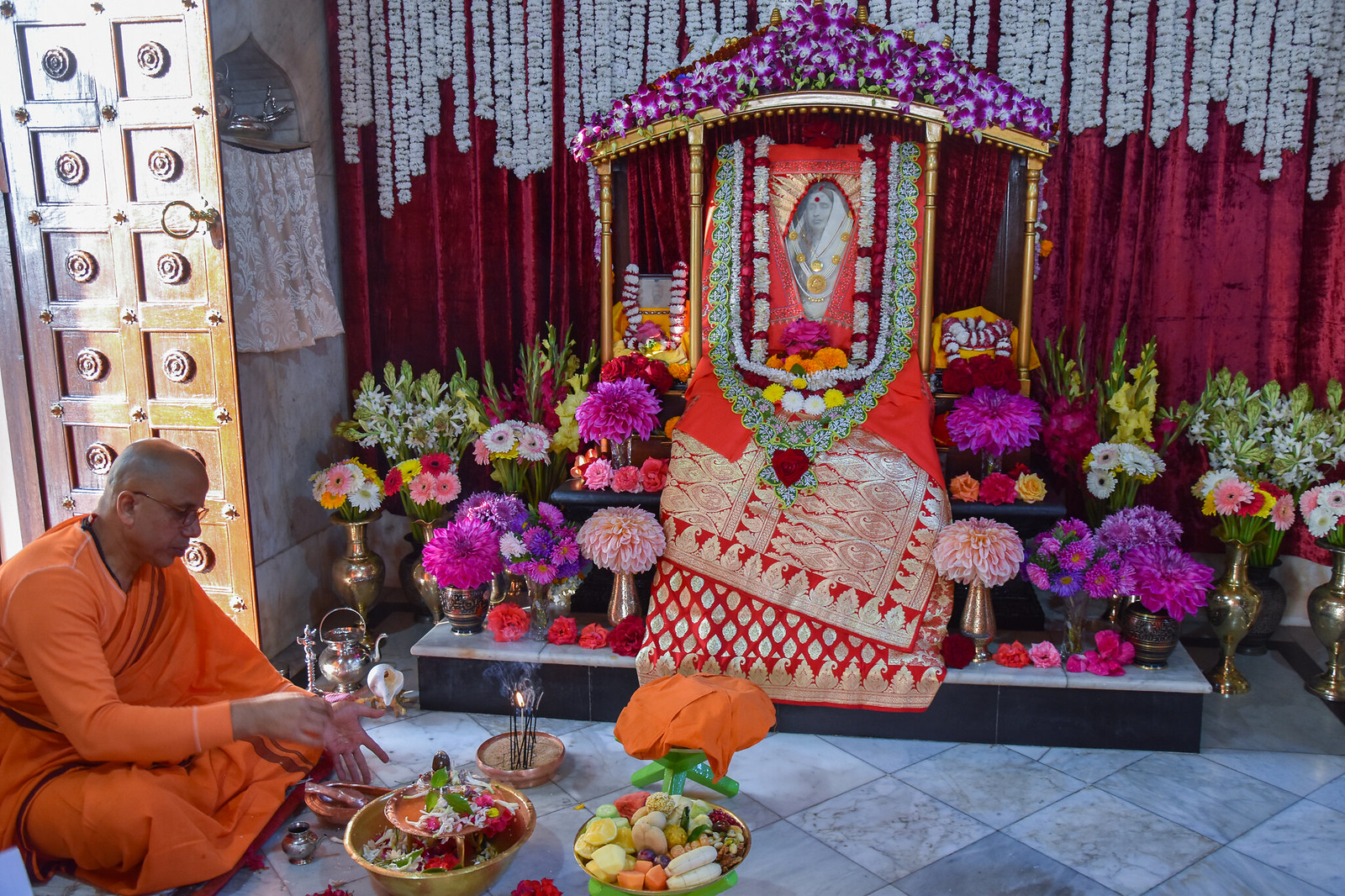 Holy Mother's Tithipuja 2021 at Belur Math (Photo Gallery)