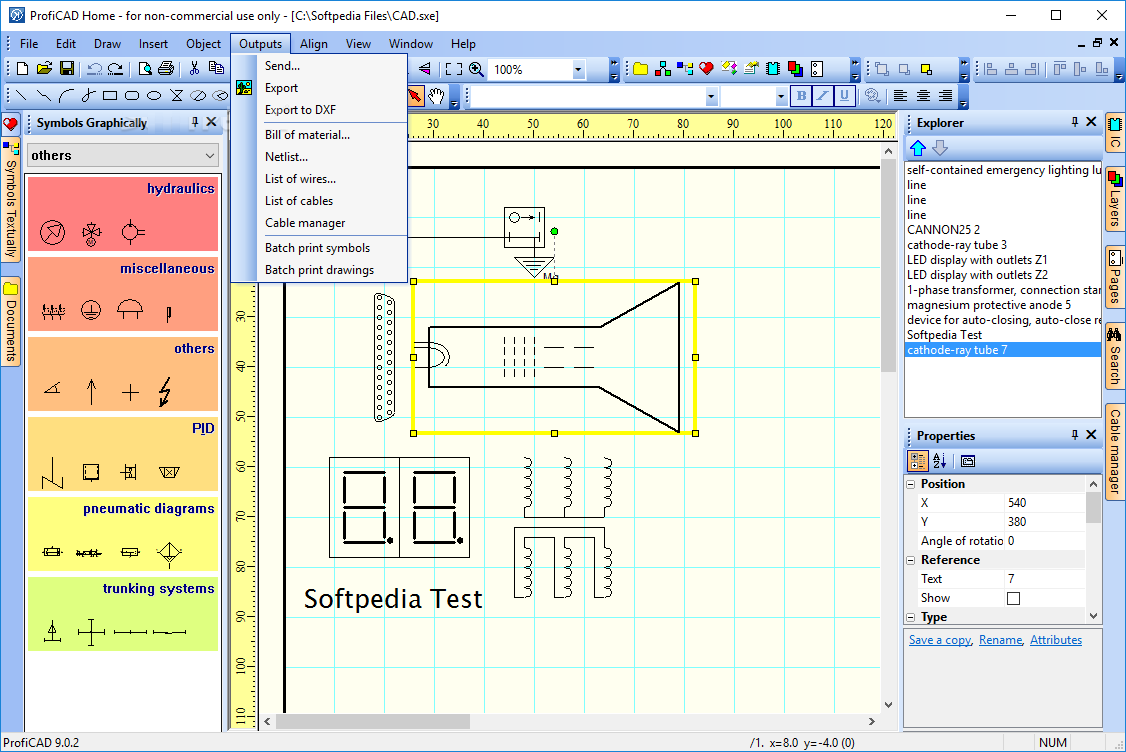 Working with ProfiCAD 11.0 full license