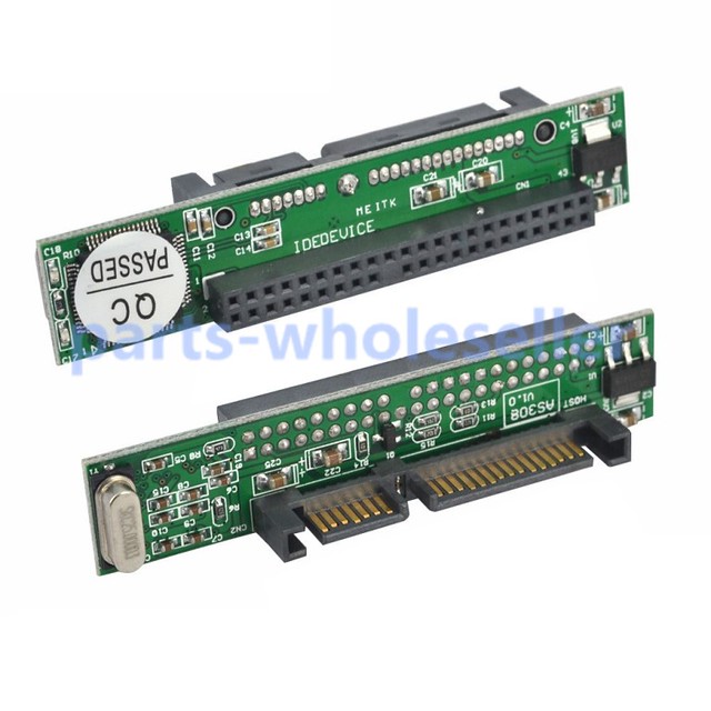 2.5'' IDE Hard Drive Interposer Convertor Adapter to SATA 44 Pin Cable Connector