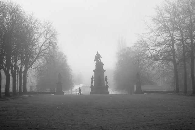 Misty monument