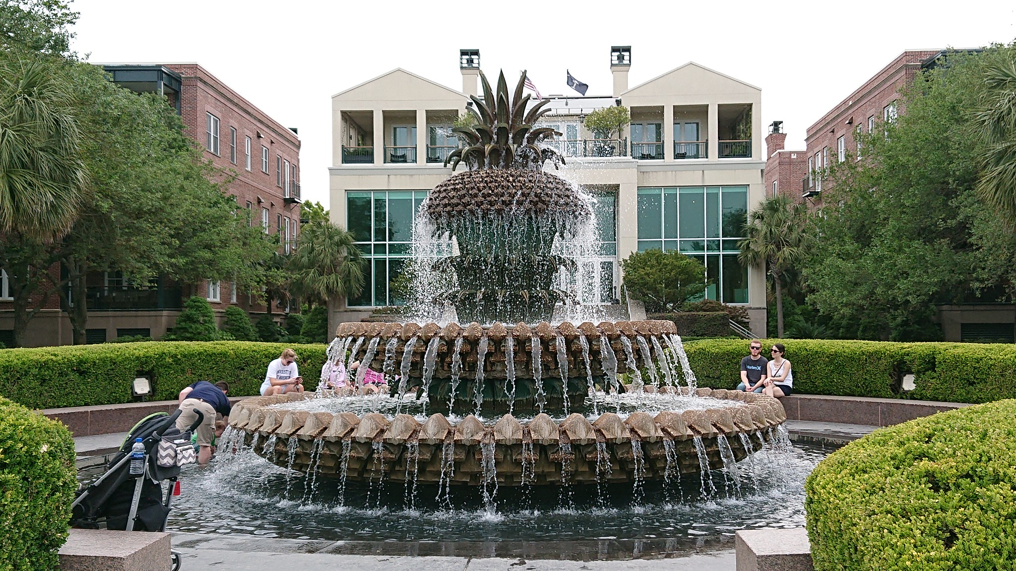 Famous Pineapple Fountain - Charleston, SC
