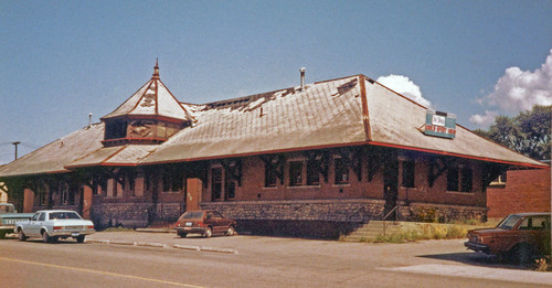 vernon britishcolumbia canada okanagan valley c1982 railway station canadianpacificrailway cpr karlssporthaus
