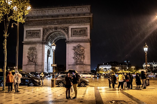 Rainy night in Paris