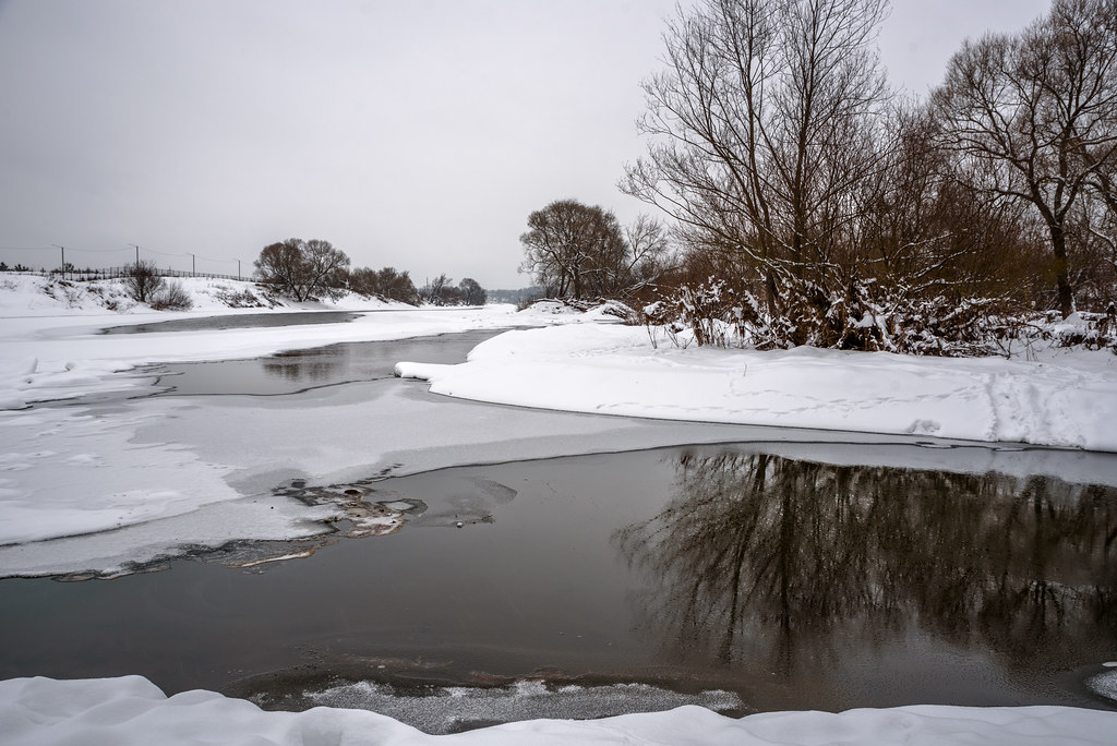 Winter river / Зимняя река