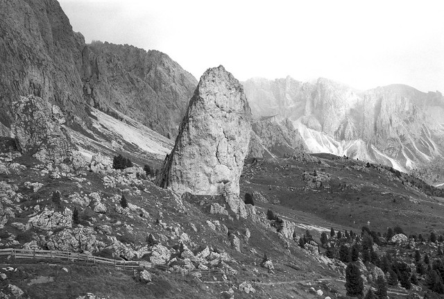 Secada rocca - Kodak TRI-X - Dolomiti - Sylvain Brajeul ©