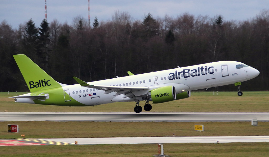 air Baltic, YL-CSC, MSN 55005,Airbus A220 CS300, 03.01.2021, HAM-EDDH, Hamburg