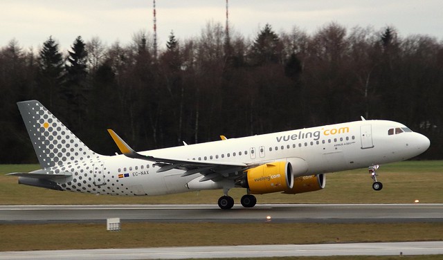 Vueling Airlines, EC-NAX, MSN 8584, Airbus A320-271N, 03.01.2021, HAM-EDDH, Hamburg