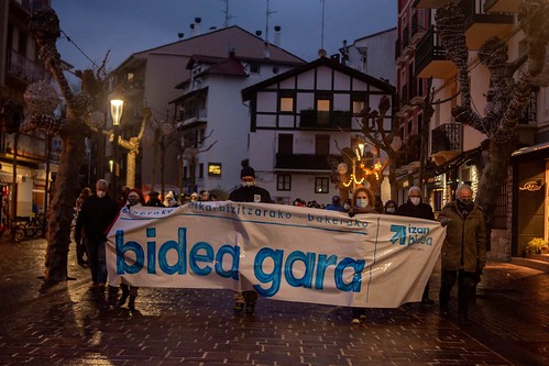 Euskal presoen aldeko manifestazioa