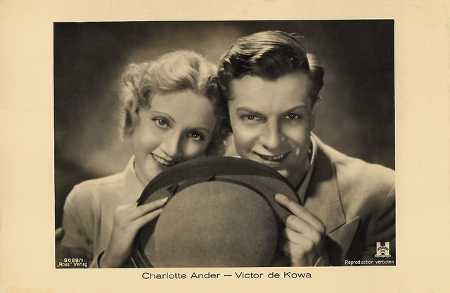 Charlotte Ander and Viktor de Kowa in Zwei im Sonnenschein (1933)