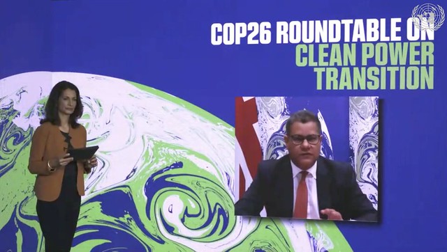 Cop26 - Virtual Roundtable on Clean Transition