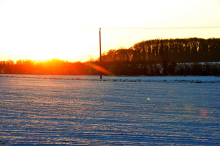 DSC_0006 Scawby North Lincolnshire White Christmas Day Morning Sunrise 8.40 am Winter Snow