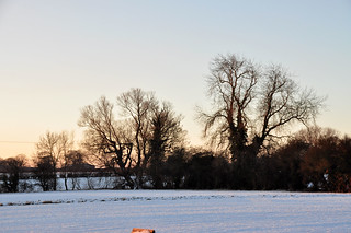 DSC_0008 Scawby North Lincolnshire White Christmas Day Morning Sunrise 8.40 am Winter Snow
