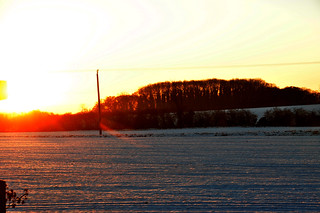 DSC_0002 Scawby North Lincolnshire White Christmas Day Morning Sunrise 8.40 am Winter Snow