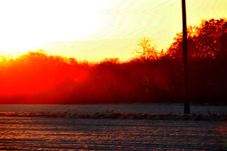 DSC_0001 Scawby North Lincolnshire White Christmas Day Morning Sunrise 8.40 am Winter Snow