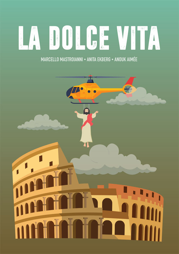 La Dolce Vita - Alternative Movie Poster