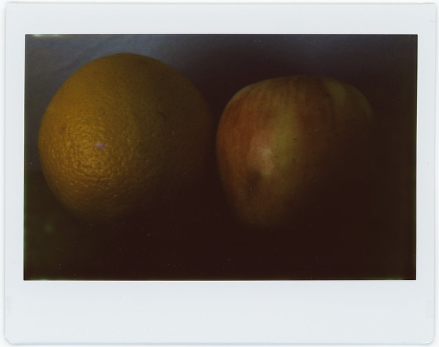 52 Photographs. Week 2. Food Still Life. Comparing Apples and Oranges