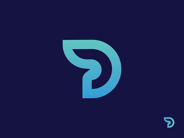 D Letter Logo - Modern Gradiant Logo(unused)