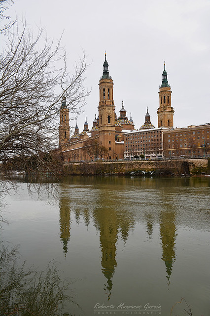 Basilica of Our Lady of the Pilar. Zaragoza, Spain.