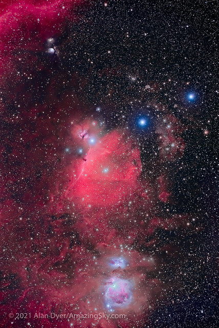 The Nebulas of Orion