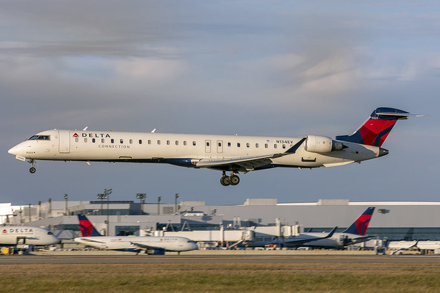 N134EV - Bombardier CRJ-900 - Delta Connection - KATL - Jan 2021