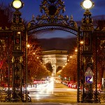 Arc de Triomphe depuis le Parc Monceau