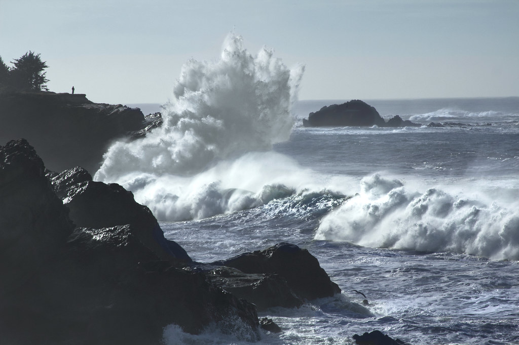 King tides and big waves, Shore Acres, Oregon coast - a photo on Flickriver