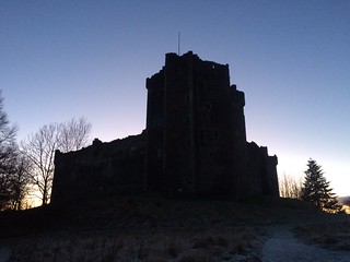 Doune castle, twilight