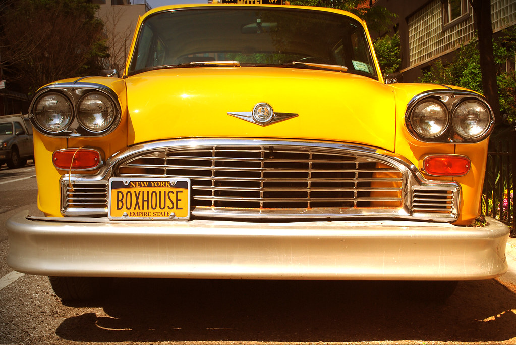 NYC classic yellow cab